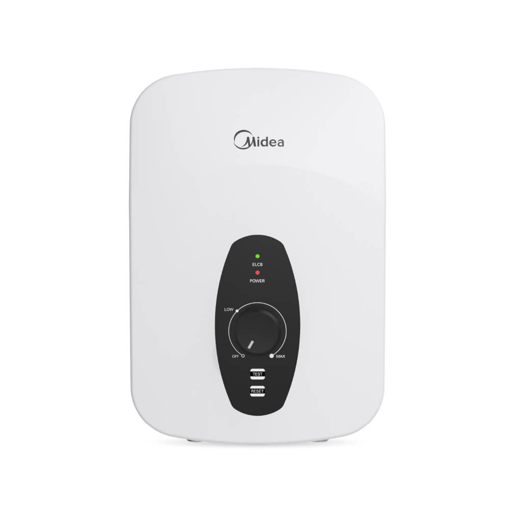เครื่องทำน้ำอุ่น Midea MWH-45QTH(W) 4500 วัตต์ สีขาว (ไม่รวมติดตั้ง)